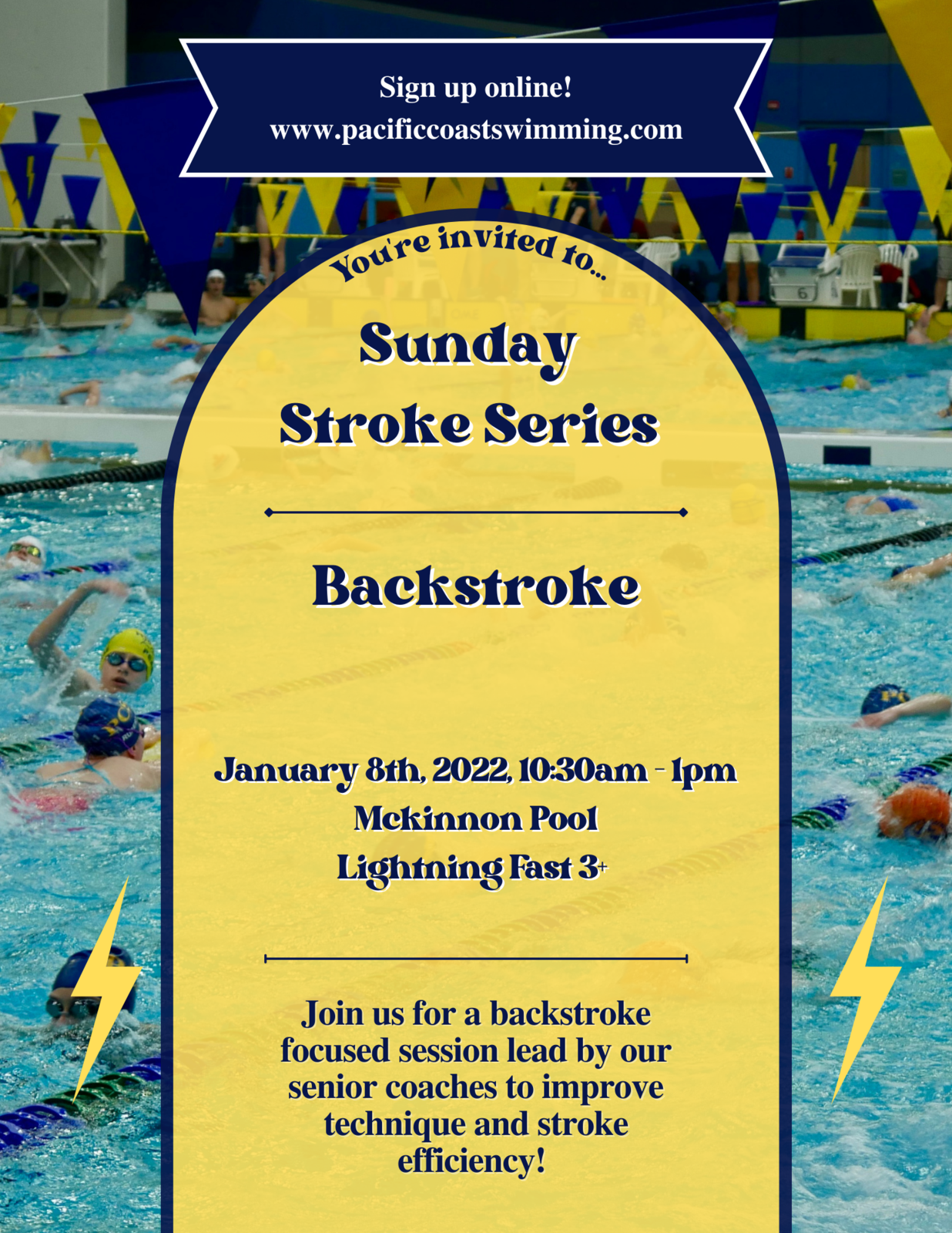 Sunday Stroke Series - Backstroke image