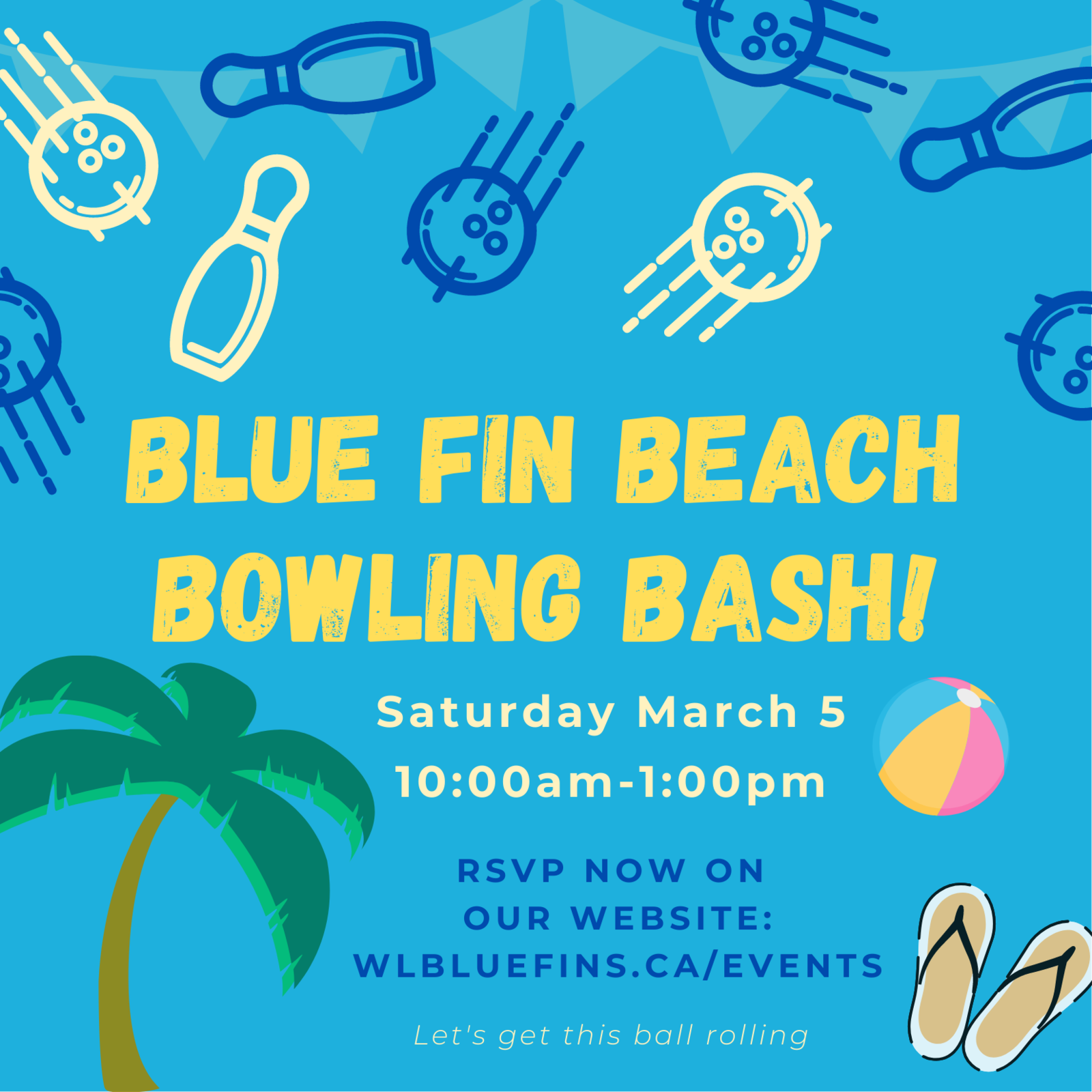 Blue Fin Beach Bowling Bash! image